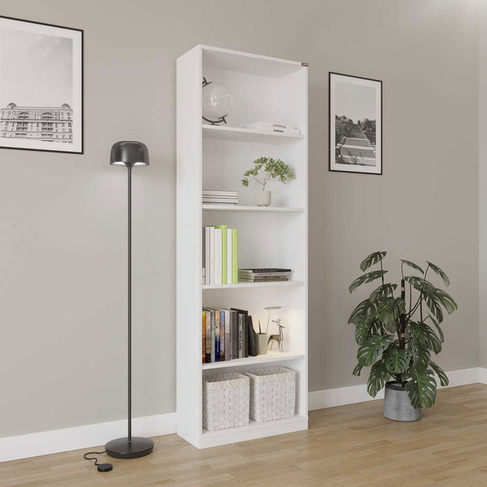 Hanah Home Estantería Blanca Ktp-350-Bb-1 Hanah Home Estantería Blanca Ktp-350-Bb-1
